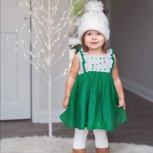 Well Dressed Wolf Christmas Bunting Dress